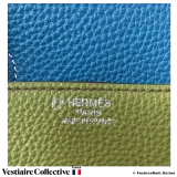 Hermes Birkin 35 Green, Blue and Orange, Pre-owned