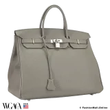 Hermes Birkin 40 Gris Meyer Togo, Pre-owned