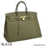 Hermes Birkin 40 Vert Veronese Togo, Pre-owned