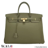 Hermes Birkin 40 Vert Veronese Togo, Pre-owned