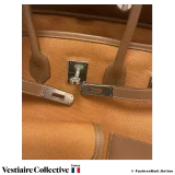 Hermes Birkin 35 Cargo Gold Swift and Marron d Inde Toile H, New Open Box