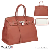 Eclat Birkin 30 Sanguine and White Clemence, Pre-owned