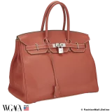 Eclat Birkin 30 Sanguine and White Clemence, Pre-owned