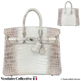 Hermes Birkin Himalaya 25, Pre-owned