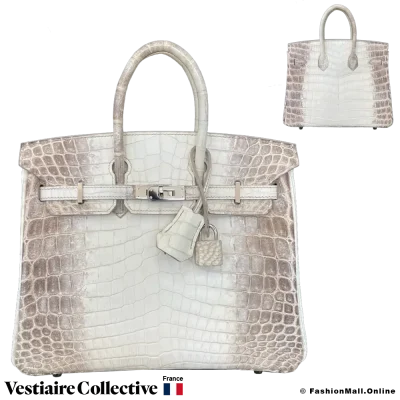 Hermes Birkin Himalaya 25, Pre-owned