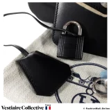 HERMES Birkin HAC Rock 40 (Haut a Courroies) Weekend bag, Black Evercolor, New Condition