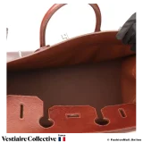 HERMES Birkin HAC 40 Brown Volynka Russian Tote, Pre-Owned