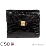 Hermes Clic 16  Noir Shiny Alligator, Like New