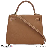 Hermes Kelly 25 Togo, Pre-owned in Like New condition