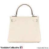 Hermes Kelly 25 In & Out Nata Swift, Pre-Owned