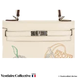 Hermes Kelly 25 In & Out Nata Swift, Pre-Owned