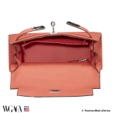 Hermes Kelly 25 Sellier Rose Texas Epsom, Pre-owned