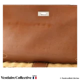 Hermes Kelly 35 Picnic, Gold Barenia, Natural Osier Wicker, Pre-owned, In Very Good Condition, Seller from the UK