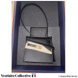 Hermes Mini Kelly en Desordre Black Box Calf, New Open Box