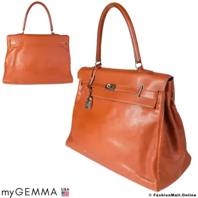 HERMES Kelly Relax 50 Fauve Sikkim, Pre-owned
