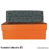 Hermes Mini Kelly II Sellier Vert Amande Ostrich, New Open Box