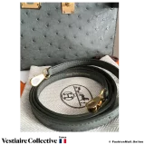 Hermes Mini Kelly II Sellier Vert Amande Ostrich, New Open Box