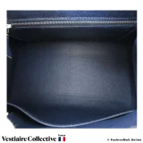 HERMES Birkin 25 Navy Blue Crocodile, New Condition