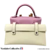 HERMES Kelly Doll Picto Pink (Mauve Sylvestre), in New Condition
