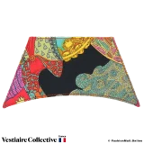 HERMES Art des Steppes Vintage Silk Bag, Pre-Owned