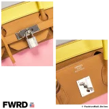 HERMES Rainbow Birkin Sunrise 35 Epsom, Pre-owned, Like New