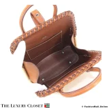 HERMES Bolide Picnic in Natural Barenia  Faubourg & Wicker Pre-Owned
