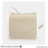 HERMES Constance 24 Craie Doblis White Swift, Pre-Owned