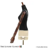 HERMES Constance 24 Craie Doblis White Swift, Pre-Owned