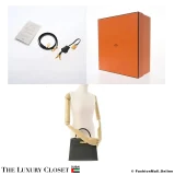 HERMES Kelly 28 Sellier Veil Grease Epsom, Pre-Owned